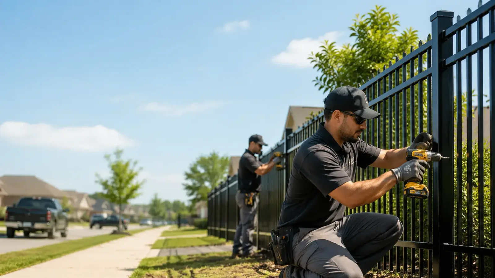 Metal Fence Installation in Melville, NY